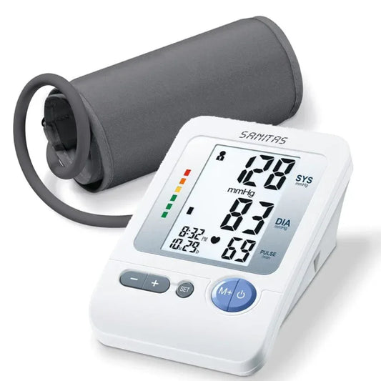 Sanitas SBM 21 Automatic Upper Arm Blood Pressure Monitor, Accurate Home Health Device - Gomix Brands Outlet