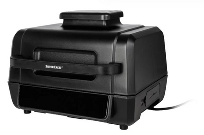 SILVERCREST® 2-in-1 Air Fryer & Grill: Healthy Cooking, Digital Touchscreen, 11 Presets