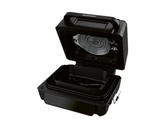 SILVERCREST® 2-in-1 Air Fryer & Grill: Healthy Cooking, Digital Touchscreen, 11 Presets