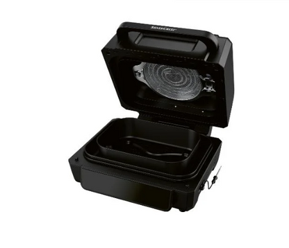 SILVERCREST® 2-in-1 Air Fryer & Grill: Healthy Cooking, Digital Touchscreen, 11 Presets