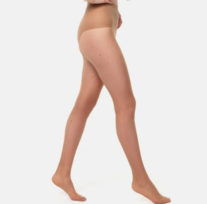 DIM 15 D Tights, Flat Belly Tights, Well Belly Tights for Women (Gazelle)