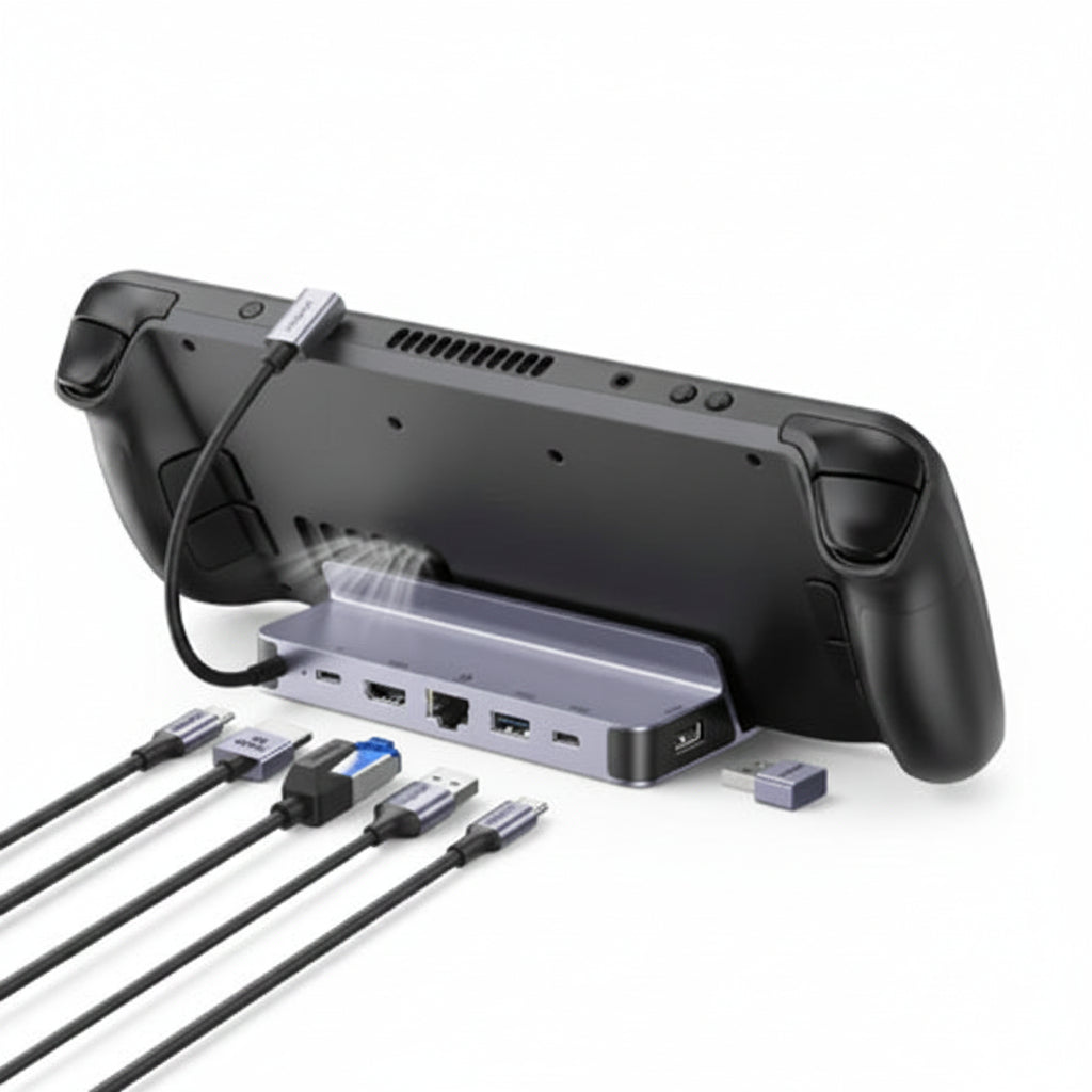 UGREEN 6-in-1 USB-C Steam Deck Docking Station