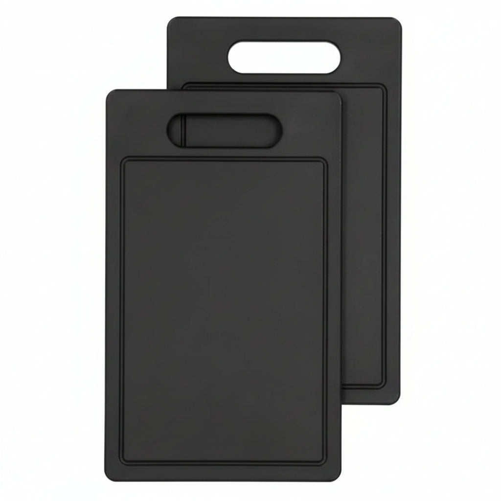 Livarno Home BPA-Free Plastic Cutting Board Set with Handle