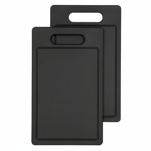 Livarno Home BPA-Free Plastic Cutting Board Set with Handle