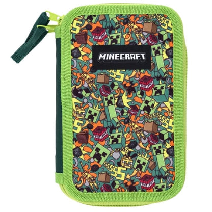 Minecraft School Pencil Case 13x20x7 cm