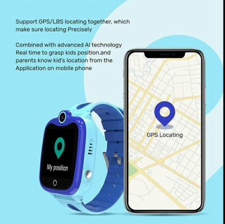 Kesasohe Kids Smart Watch Kids GPS