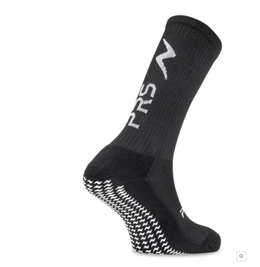 PRS Performance Pro Soccer Anti-Slip Socks - Enhanced Grip, Black.