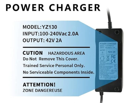 YZPOWER YZ130 42V 2A Electric Scooter Charger