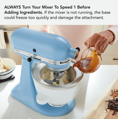 KitchenAid 5KSMICM Ice Cream Maker Attachment 1.9L (Attachment Only)