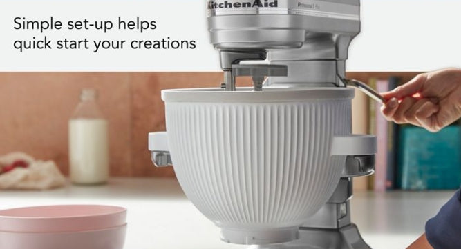 KitchenAid 5KSMICM Ice Cream Maker Attachment 1.9L (Attachment Only)