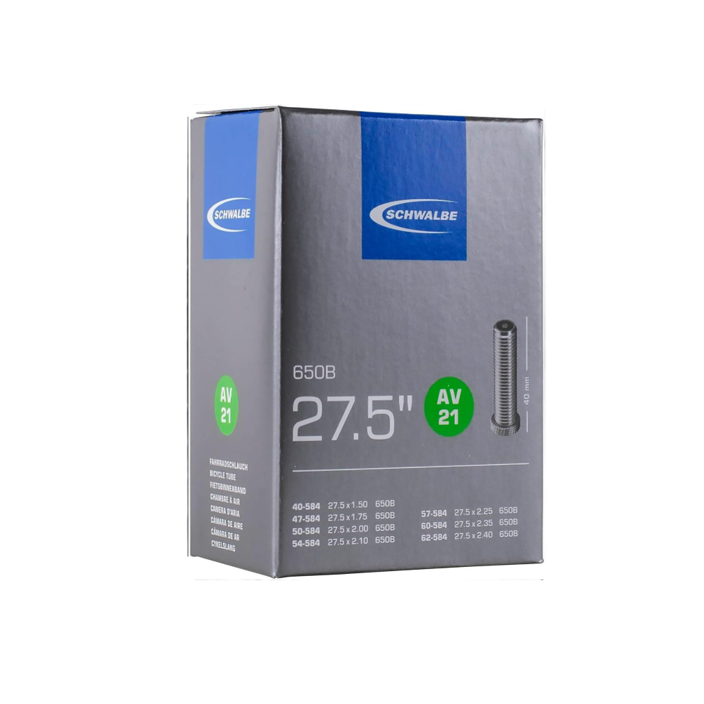Schwalbe AV 21 Schrader Valve Durable Bicycle Inner Tube for 69.85 cm Wheels
