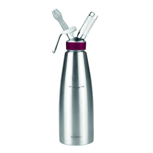 Gobel Professional Stainless Steel Siphon for Creamy Sauces and Espressos