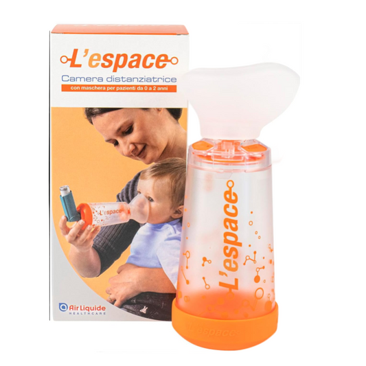 Air Liquide L'ESPACE Infant Inhaler Spacer with Silicone Mask