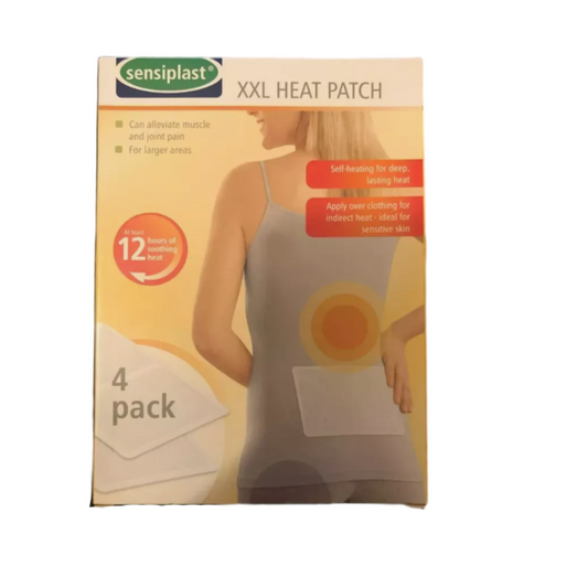 SENSIPLAST XXL Heat Patch for Lower Back Pain Relief