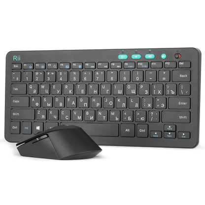 RKM709 2.4GHz Wireless Keyboard and Mouse Combo
