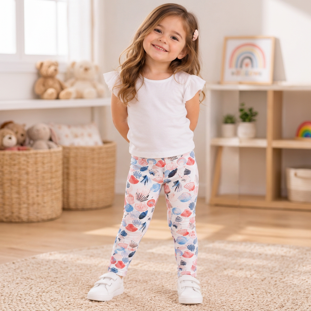 Lupilu Girls' Comfort leggings