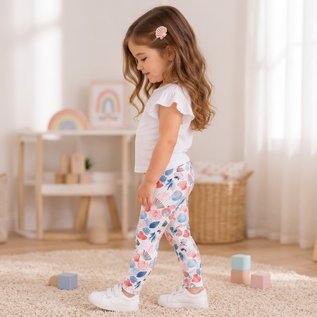 Lupilu Girls' Comfort leggings