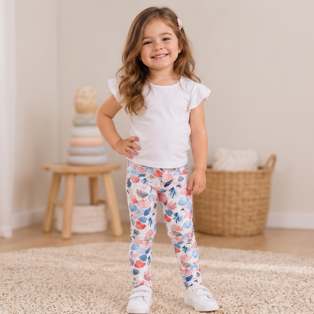 Lupilu Girls' Comfort leggings