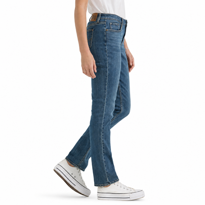 Lee Women's Legendary Mid Rise Straight Leg Jean