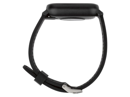 SilverCrest Black Fitness Smartwatch with Heart Rate & SpO2