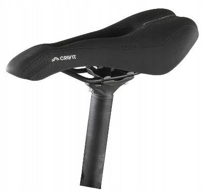 Crivit MTB Memory Foam Bike Saddle 27x14x7cm