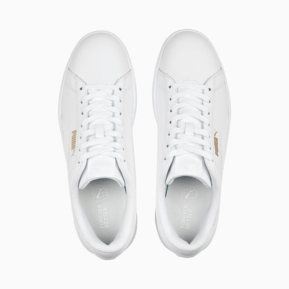 PUMA Smash 3.0 L Synthetic Leather Tennis-Inspired Casual Sneakers for Men