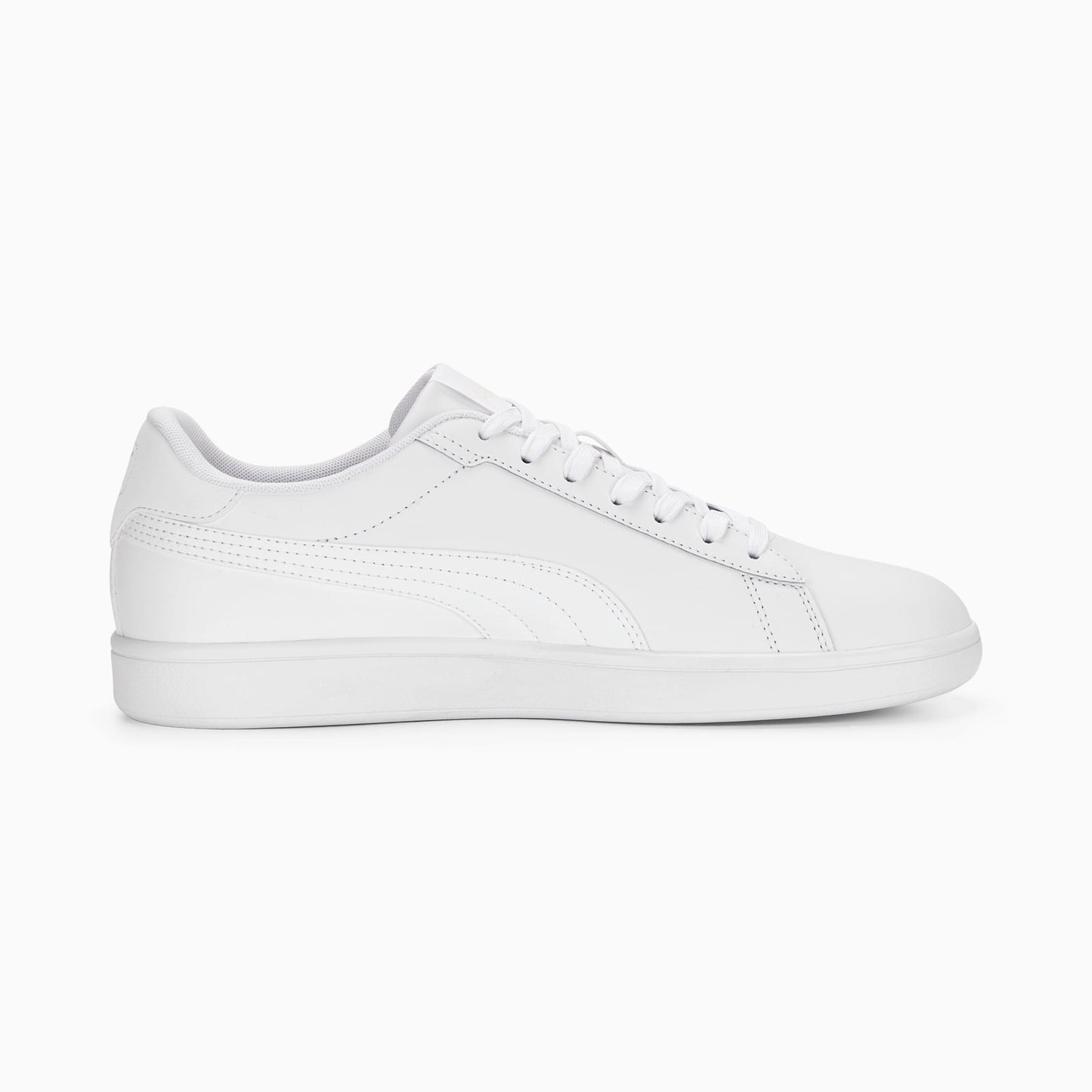 PUMA Smash 3.0 L Synthetic Leather Tennis-Inspired Casual Sneakers for Men