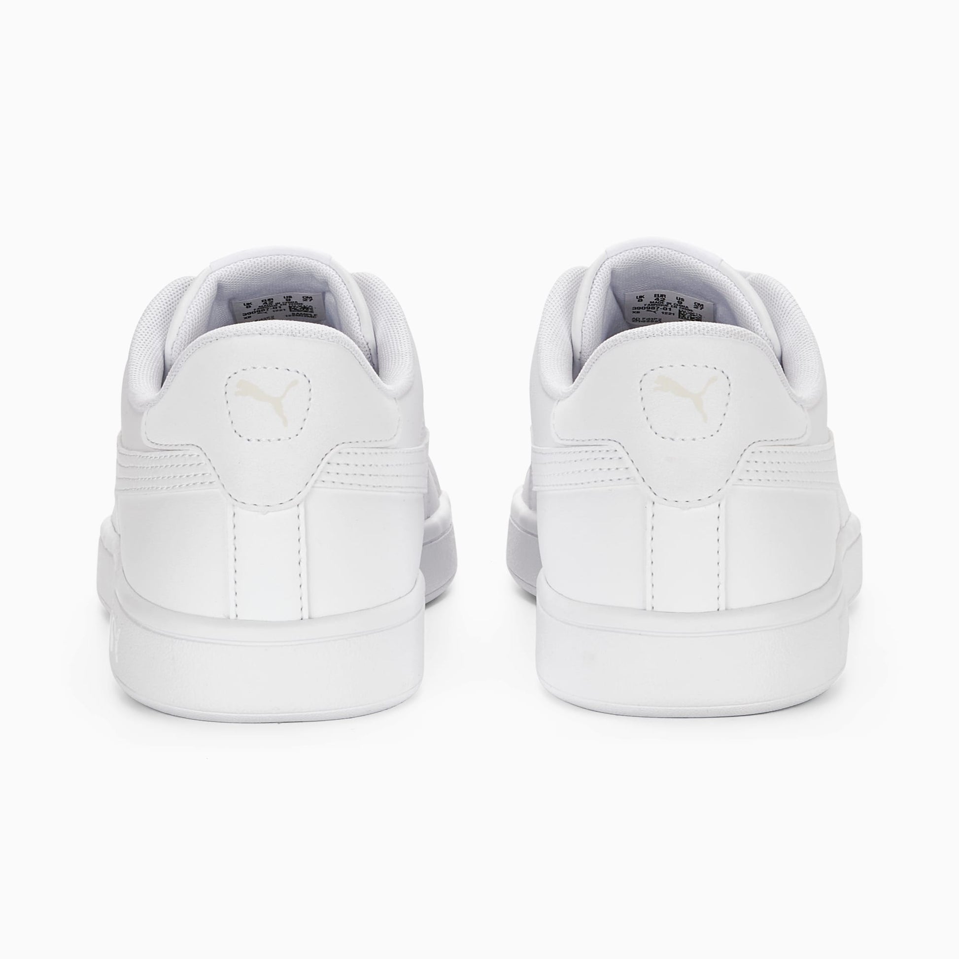 PUMA Smash 3.0 L Synthetic Leather Tennis-Inspired Casual Sneakers for Men