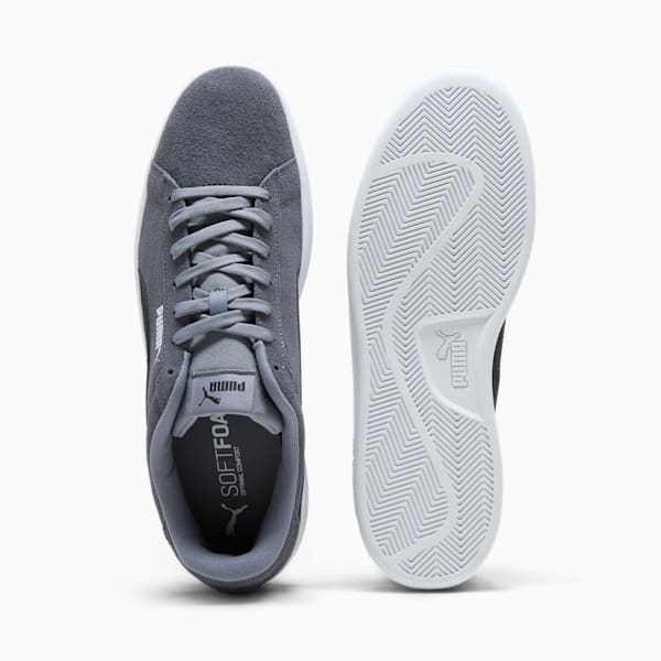 Puma Smash 3.0 Men's Tennis-Inspired Sneakers with Padded Comfort