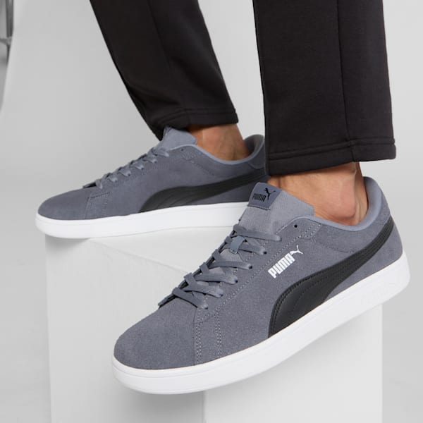 Puma Smash 3.0 Men's Tennis-Inspired Sneakers with Padded Comfort