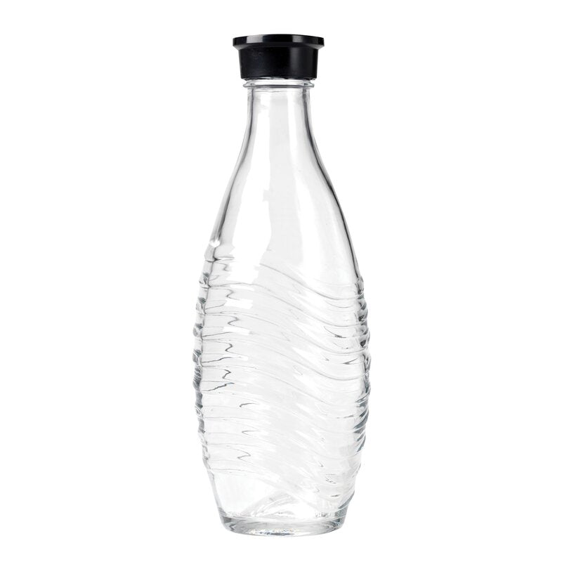 Premium SodaStream Glass Carafes 1-Pack, 0.75L Dishwasher Safe Water Bottles