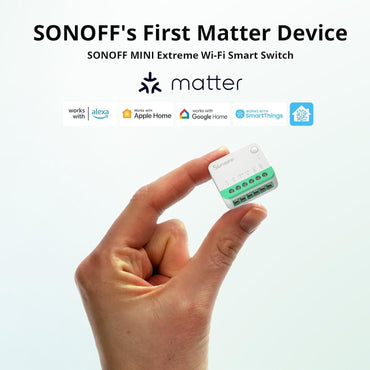 Sonoff MINIR4M Matter Smart Switch: Universal In-Wall Wi-Fi Home Automation Module