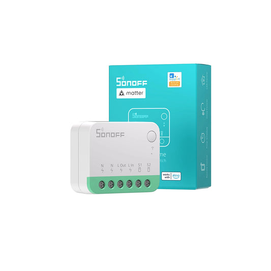 Sonoff MINIR4M Matter Smart Switch: Universal In-Wall Wi-Fi Home Automation Module