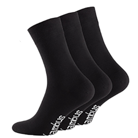9 Pairs Black Bamboo Socks: Super Soft, Breathable, High-Quality, Seamless Comfort