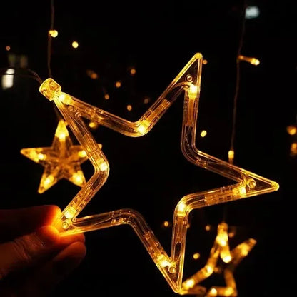 Golden Star Curtain LED String Lights - Gomix Brands Outlet