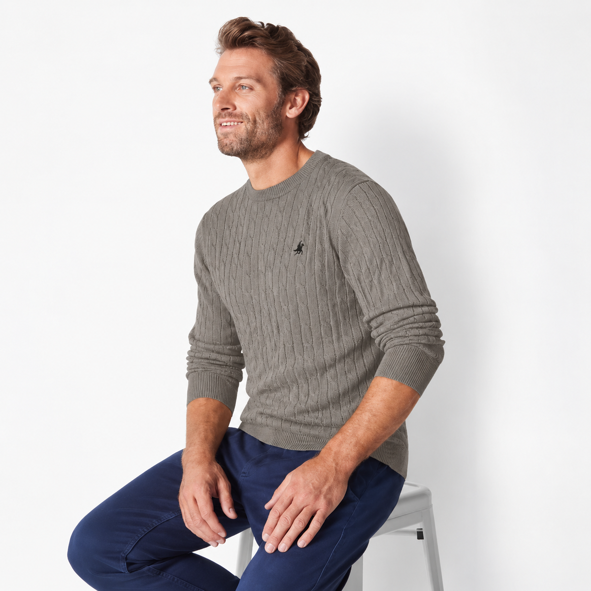 Livergy U.S. GRAND POLO EQUIPMENT & APPAREL Men's Jumper