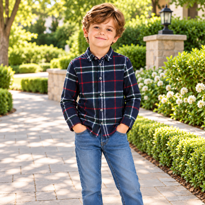 Lupilu Boys' Flannel Shirt