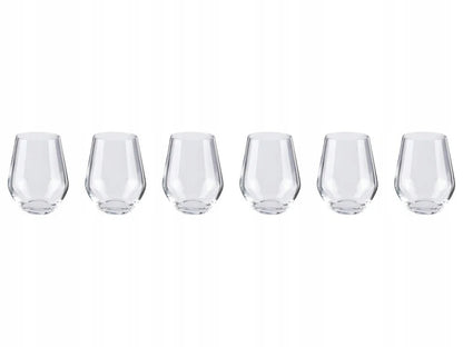 Ernesto Crystal Glass Tumblers 395 ml 6 pc