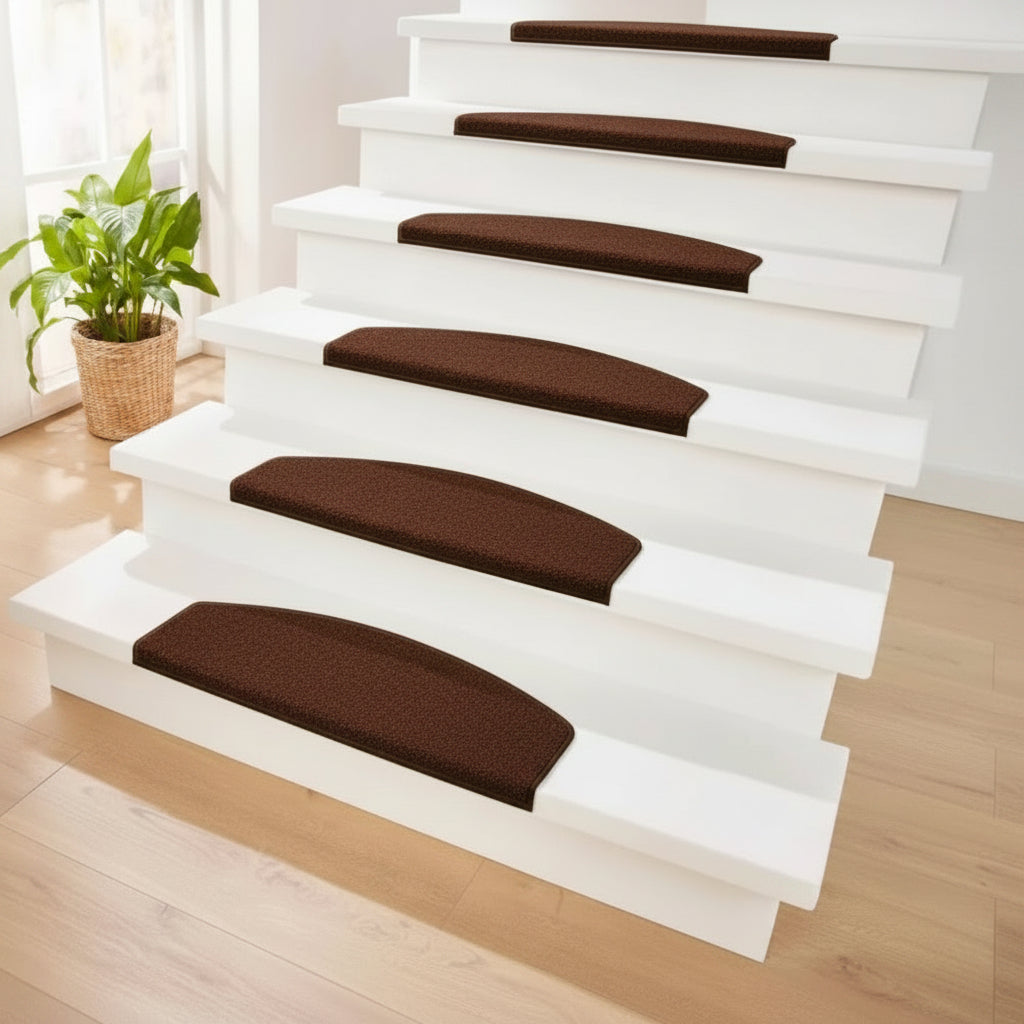 Livarno Home Stair Mat Set 15-Piece 25x65cm