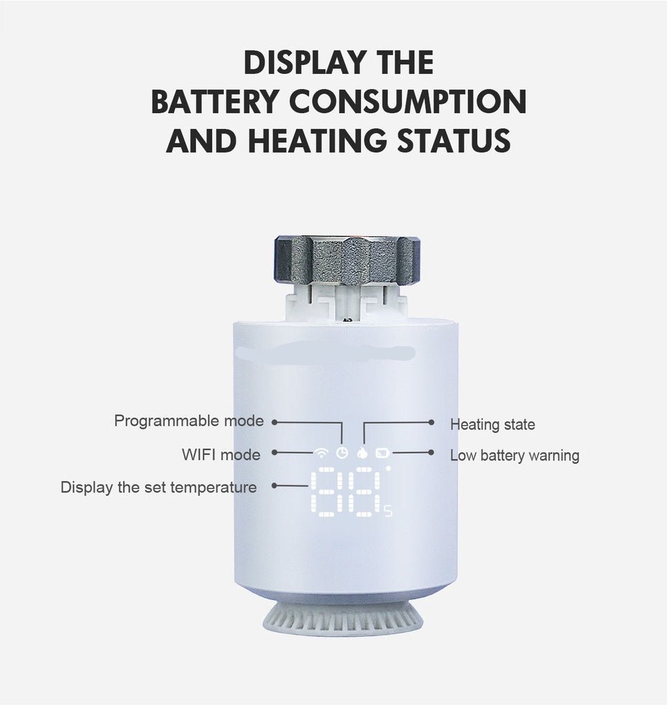 Tuya ME167 Zigbee 3.0 Smart Radiator Thermostat Valve