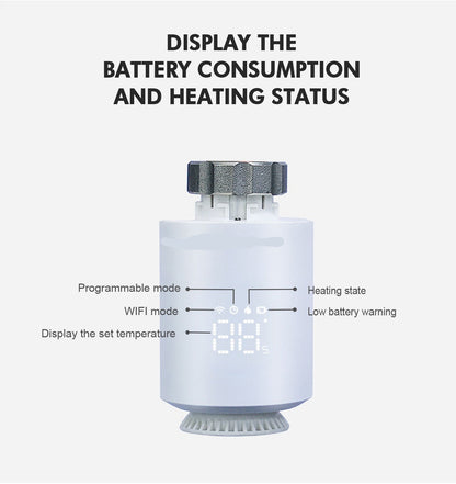 Tuya ME167 Zigbee 3.0 Smart Radiator Thermostat Valve