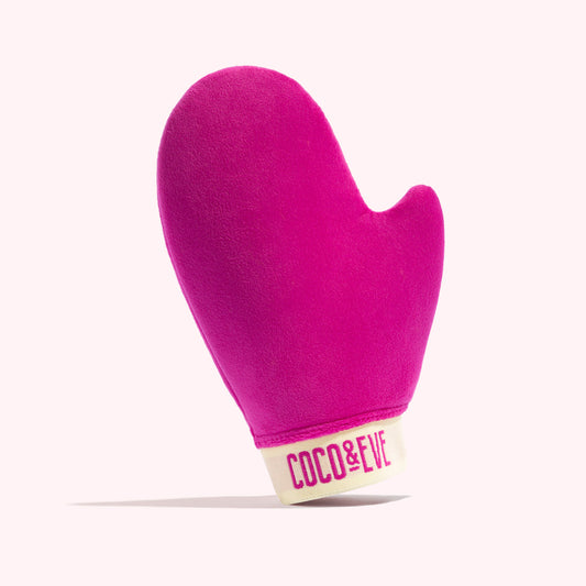 Soft Velvet Hypoallergenic Tanning Mitt for Streak-Free Bronze