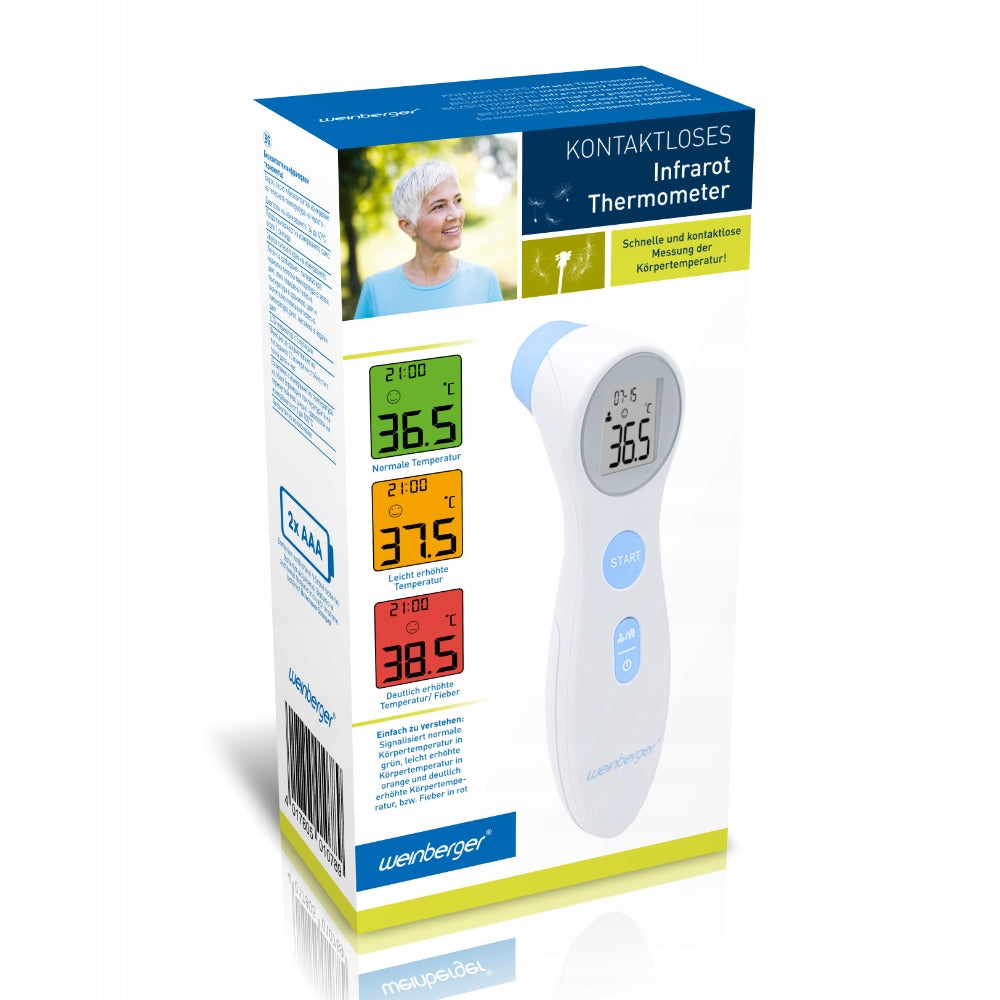 Weinberger Infrared Clinical Thermometer Non-Contact White