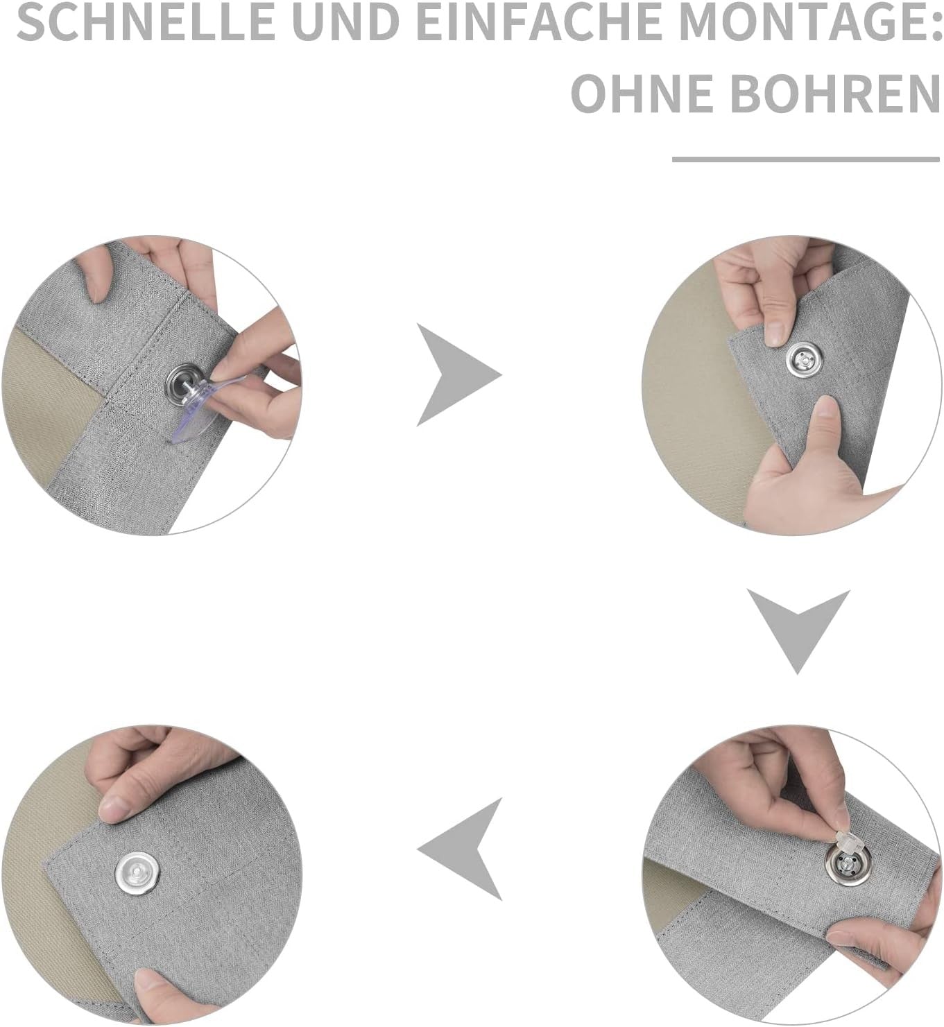 WOLTU Thermo Roof Window Blackout Blind with Suction Cups