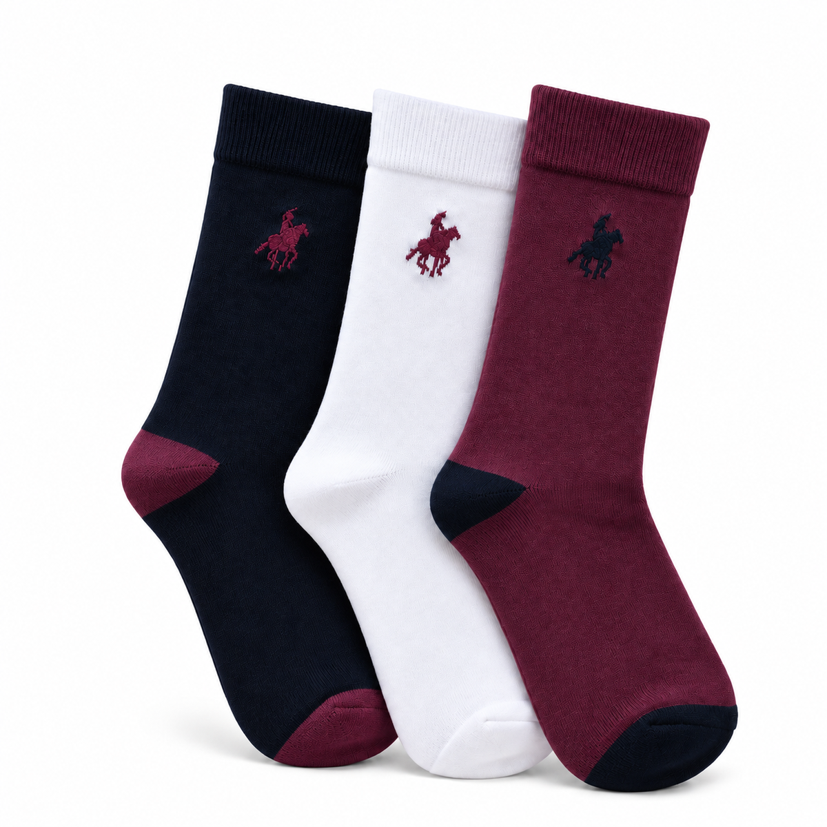 Livergy U.S. Grand Polo Men's Premium Socks 3-Pack
