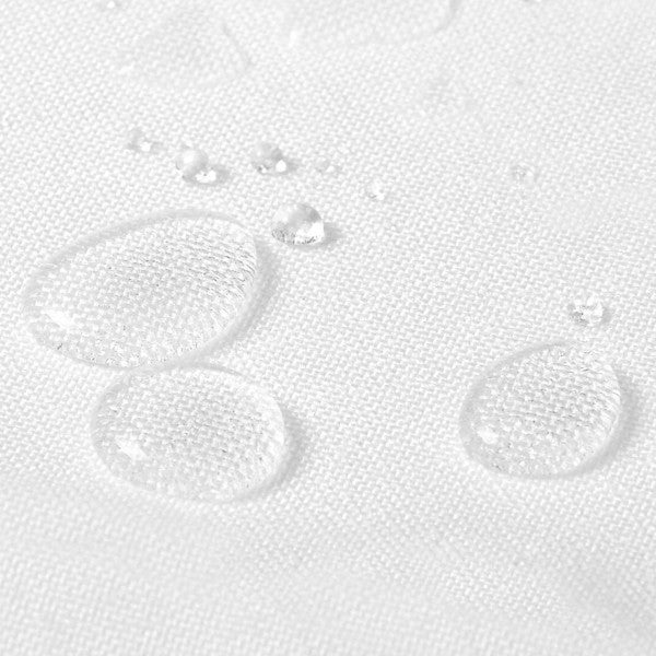 WOLTU Tablecloth Elegant Linen Round Look - 135x200 cm