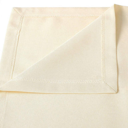 WOLTU Tablecloth Elegant Linen Round Look - 130x160 cm