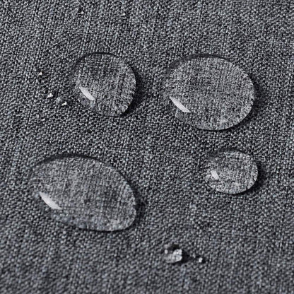 WOLTU Tablecloth Elegant Linen Round Look - 135x180 cm