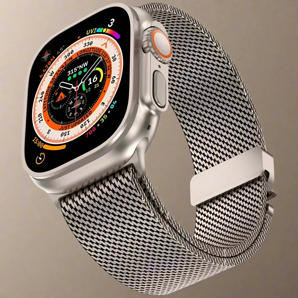 Avontic TitanMeshPro Milanese Loop Band for Apple Watch