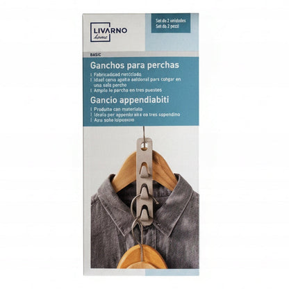 Livarno Home Multi-Level Hanger 2-Piece Set